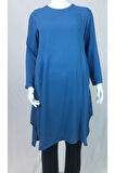 Cepli Ayrobin Uzun Spor Tunik