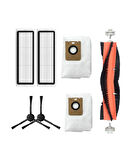 Dreame Z10 Pro Uyumlu Yedek Fırça Filtre Toz Torbası-7 Parça