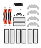 Dreame Z10 Pro Uyumlu Yedek Fırça Filtre Mop Seti-17 Parça