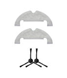 Dreame Z10 Pro Uyumlu Yedek Mop ve Yan Fırça-4 Parça