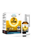 Zade Vital D3 Vitamini 1000 IU çörek otu yağı (Nigella sativa) içeren Sprey damla 20 Ml (2 ADET)
