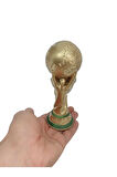 15 cm Dünya Kupası - Gold Kaplama Dünya Kupası