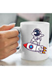 Astronot Model Bardak - Astronot Bardağı