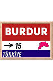 Burdur Tablo - Retro Tablo