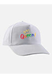 Queen Baskılı Şapka - Queen Şapkası - Kraliçe Şapkası