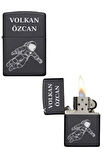 Kişiye Özel Astronot Baskılı Metal Çakmak