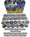 FREE FİRE Balyoz Tasoları 40 Adet Özel Seri Koleksiyon Savaşçı Taso Mini Oyuncak ve Şeker Hediyeli