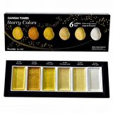 Zig Watercolour Gansai Tambi Sulu Boya 6'lı Set Starry Colors