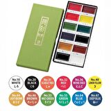 Zig Watercolour Gansai Tambi Sulu Boya 12'li Set