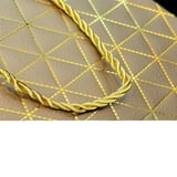 Mini Boy Gold Karton Hediye Çantası