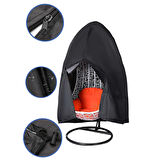 Zipper Koza Sepet Makrome Salıncak Femuarlı Su Geçirmez Koruma Örtüsü Tek Kişilik Fındık Salıncak Brandası