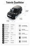 Spor Araba Tasarımlı 2.4G Kablosuz Optik Mouse - Siyah SUV Model