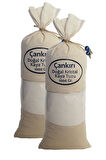 Çankırı Tuzu 2 Kg. (1KG.X2AD.) Bez Torbada Ince Çekim Yemeklik Tuz Orijinal Çankırı Kaya Tuzu