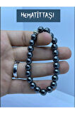 Doğal Hematit Taşı 8mm Bileklik