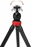 Esnek Flexible Tripod Kamera Profesyonel Telefon Tutucu 360 Derece Tripot