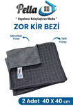 Pella Zor Kir Bezi/Telli-Mikrofiber Bez 40x40 cm