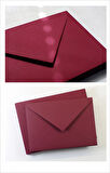 Bordo Gramajlı Zarf