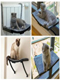  KEDİ YATAĞI CAM VE DUVAR İÇİN