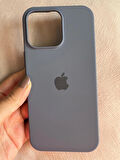 iPhone 16 PRO MAX İçi Kadife Logolu Silikon Lansman Kılıf