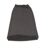 KADIN BELİ LASTİKLİ ASTARLI İNCE PENYE ÇAN ETEK