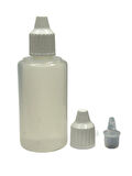 100ml PE aseton şişesi, 24 adet, plastik damlacıklı şişe, damlatmalı şişe