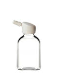 100ml şeffaf cam penisilin şişesi tank kapak, 12 adet, penisilin şişesi,polen şişesi, arı sütü şişesi
