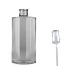 250ml PE şeffaf serum pompalı şişe, 24 adet, serum şişesi, pompalı şişe, medikal şişe, kozmetik şişesi, plastik şişe