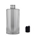 250ml pet şeffaf şişe disctop kapak, 24 adet, dezenfektan şişesi, kozmetik şişe, şampuan şişesi, plastik şişe, aroma şişesi
