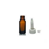 5ml kahverengi cam şişe getamisin kapak, 10 adet, plastik üstten damlalıklı şişe, damlatmalı şişe, damlatıcı şişe