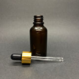 30ml kahverengi cam damlalıklı 12 adet, Gold Kapak Siyah Emzik, Ecza şişesi, Damlalıklı şişe, propolis şişesi, damlatmalı şişe, saç serum şişesi, ecza şişesi