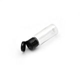 20ml PE şefaf fliptop kapak şişe, 24 adet, açmalı kapak şişe, dezenfektan şişesi,sabun şişesi, kozmetik şişe