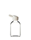 20ml şeffaf cam penisilin şişesi tank kapak, 12 adet, penisilin şişesi,polen şişesi, arı sütü şişesi