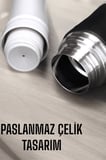 3 Bardaklı Vakumlu Termos Seti 500 ml