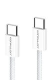 Dc82 1M 60W Type-C To Type-C Pd Hızlı Şarj Kablo - Beyaz