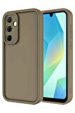 A16 5G Kılıf Viera Silikon - Kahverengi