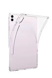Tab S10 Fe 13.1 Kılıf Anti Shock Tablet Silikon - Şeffaf