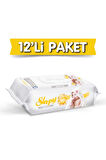 Sleepy Islak Havlu Sensitive 90' Lı Kapaklı X12