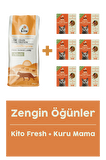 Yetişkin Kedi Maması 2 KG + Kuzu Etli Kito Fresh X 6