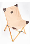 FUNKY CHAIRS Butterfly Ahşap Kelebek Bahçe Kamp Piknik Sandalyesi