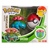 ThreeMB Toys Pokemon Orijinal Lisanslı Elf Topu Venusaur