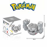 ThreeMB Toys Pokemon 2. Kısım Blok Puzzle Geodude