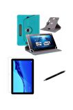 Hometech Alfa8 Mrc 8" Standlı Tablet Kılıfı+Nano Kırılmaz Ekran Koruyucu+Dokunmatik Kalem