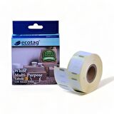 Ecotag Dymo Muadili Yazıcı Etiketi 25 mm x 25 mm