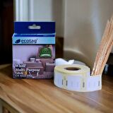Ecotag Dymo Muadili Yazıcı Etiketi 25 mm x 25 mm