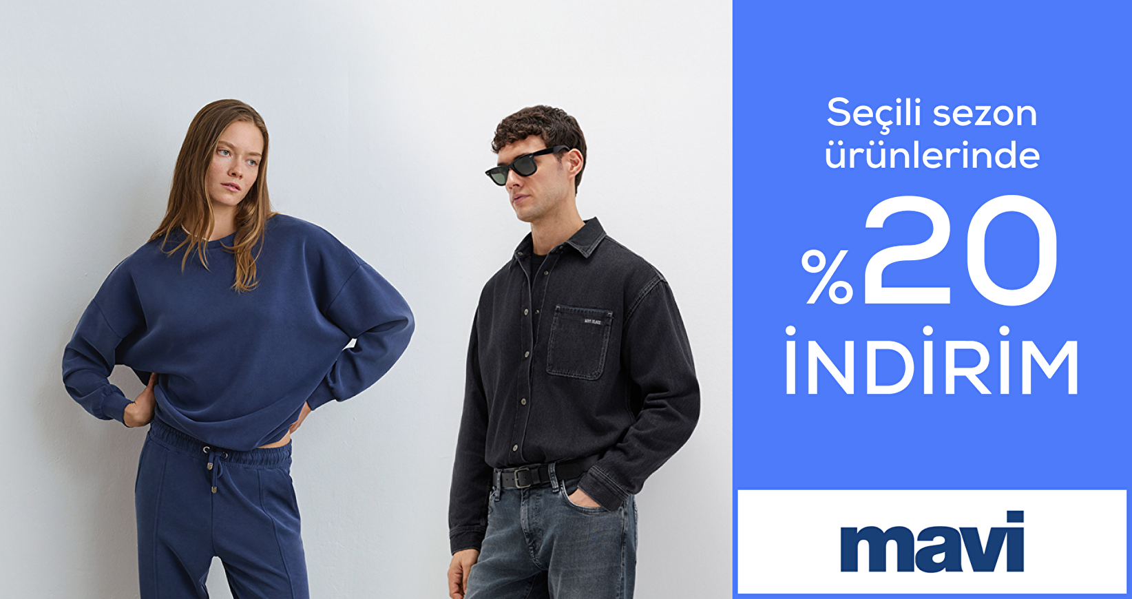 Mavi Seçili Sezon Ürünlerinde %20 İndirim