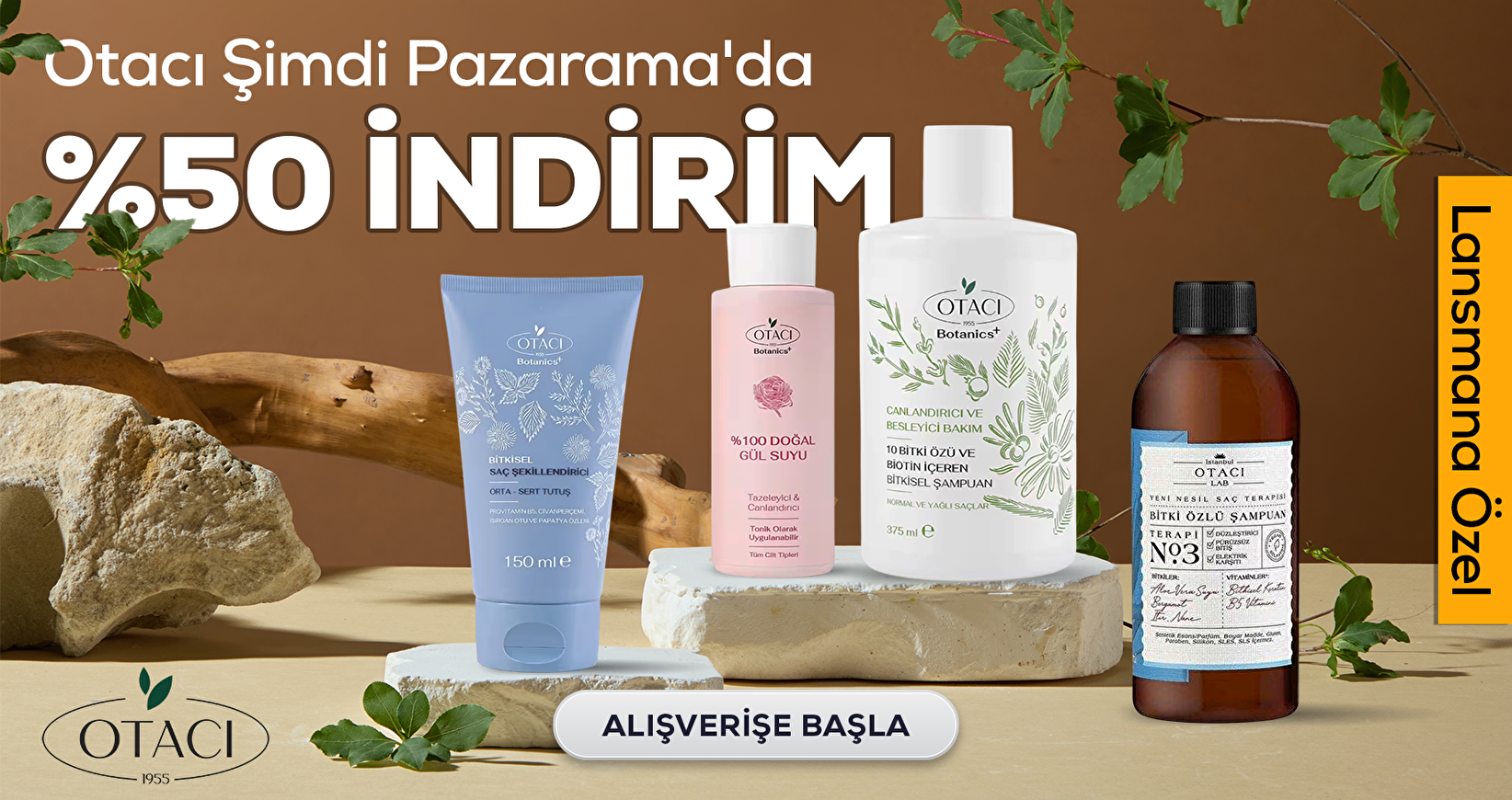 Otacı Pazarama'da, %50 İndirim!