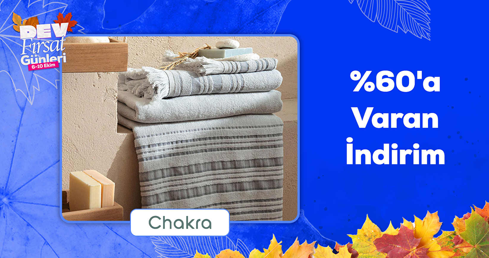 Chakra'da %60'a Varan İndirim
