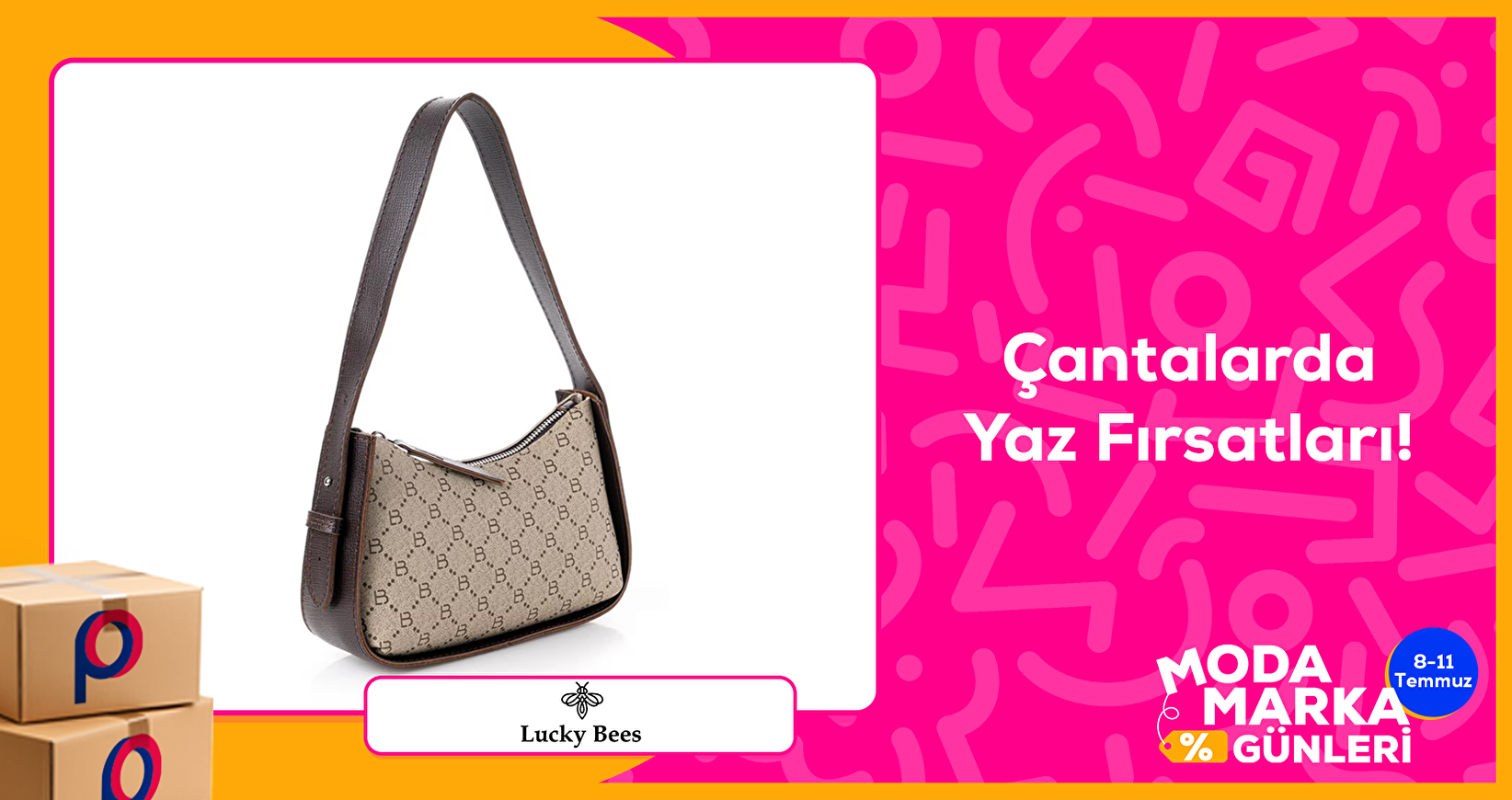 Lucky Bees çantalarda yaz fırsatları