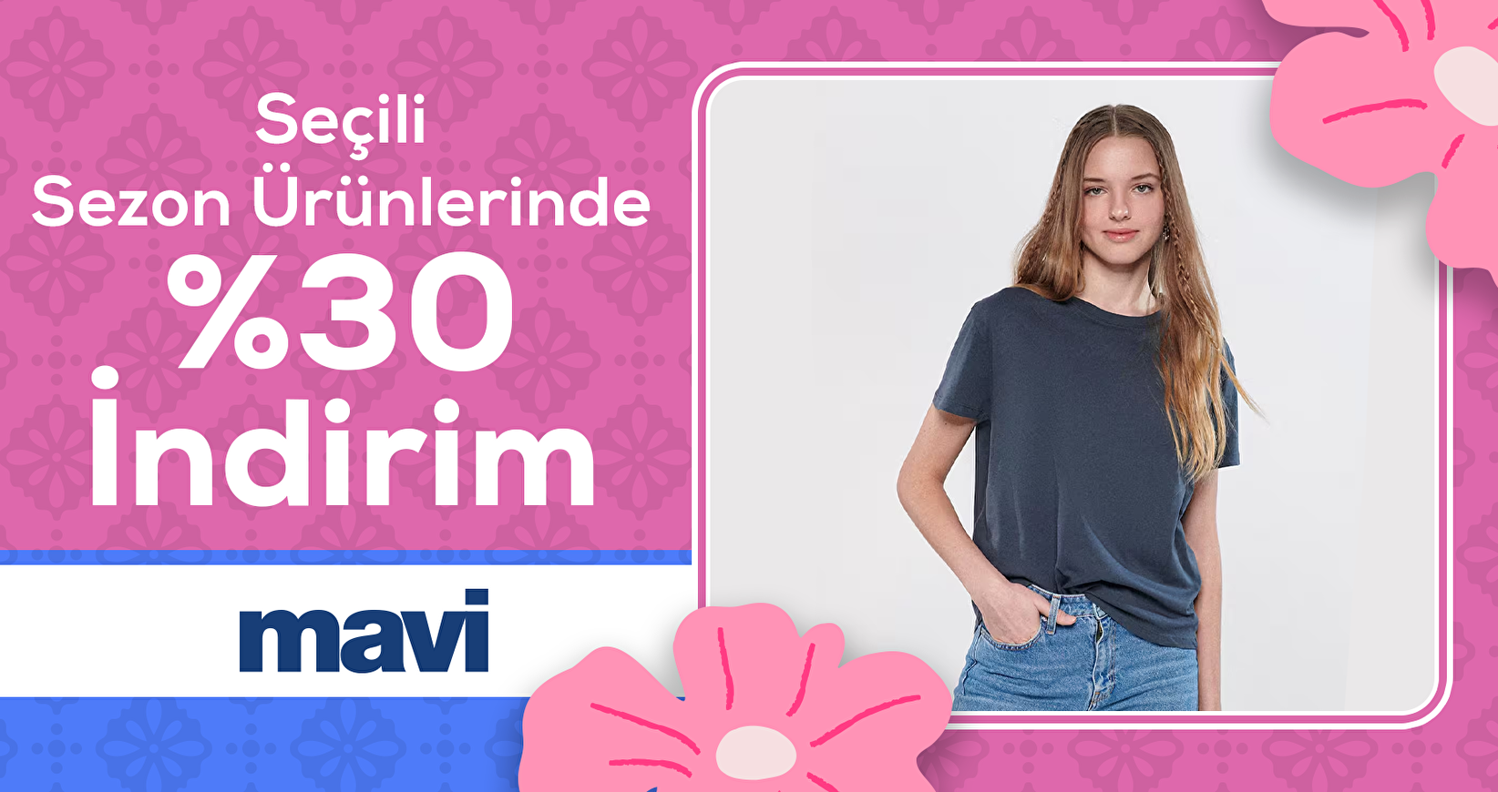 Seçili Sezon Ürünlerinde %30 İndirim