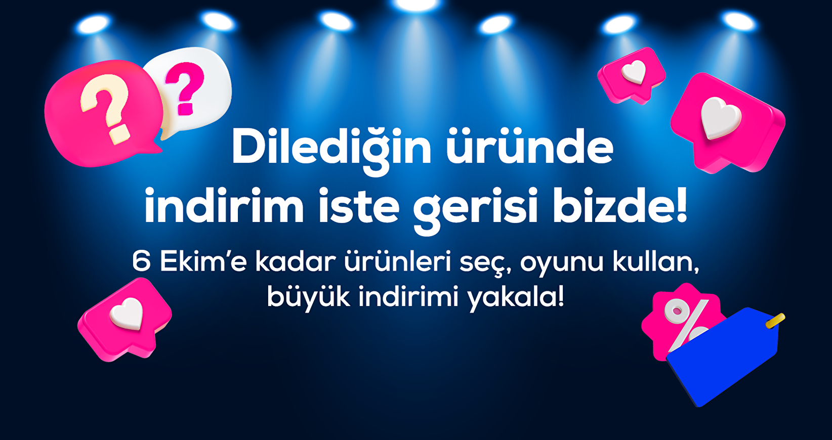 İndirim İste